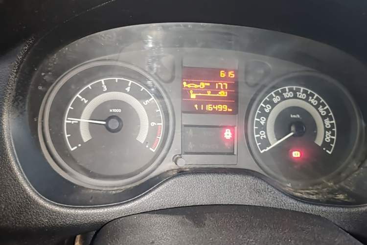 Used Peugeot 301 2014 1.6L Manual Comfort Edition Instrument Cluster