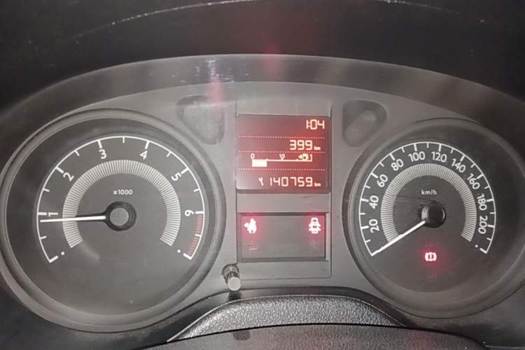 Used Peugeot 301 2014 1.6L Manual Comfort Edition Instrument Cluster