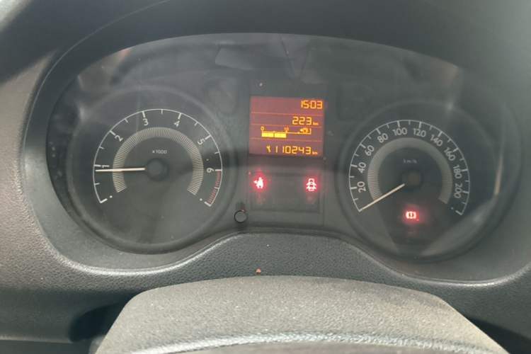 Used Peugeot 301 2014 1.6L Manual Comfort Edition Instrument Cluster