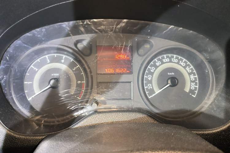 Used Peugeot 301 2014 1.6L Automatic Comfort Edition Odometer Close Up