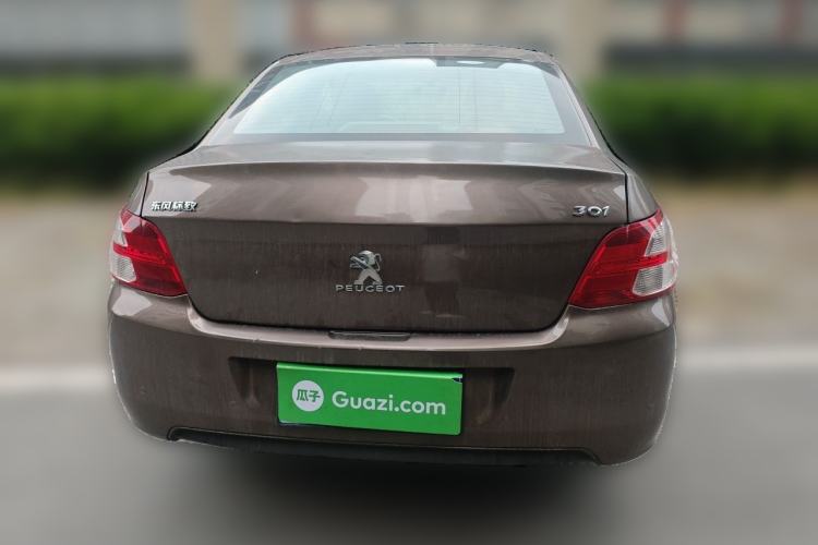 Used Peugeot 301 2014 1.6L Manual Luxury Edition Rear