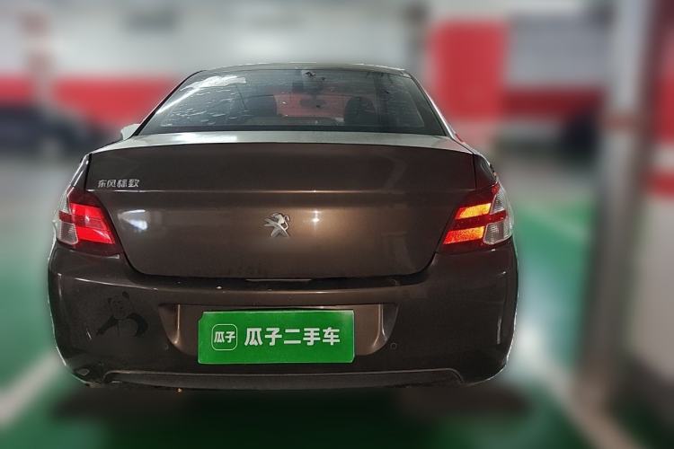 Used Peugeot 301 2014 1.6L Manual Luxury Edition Rear