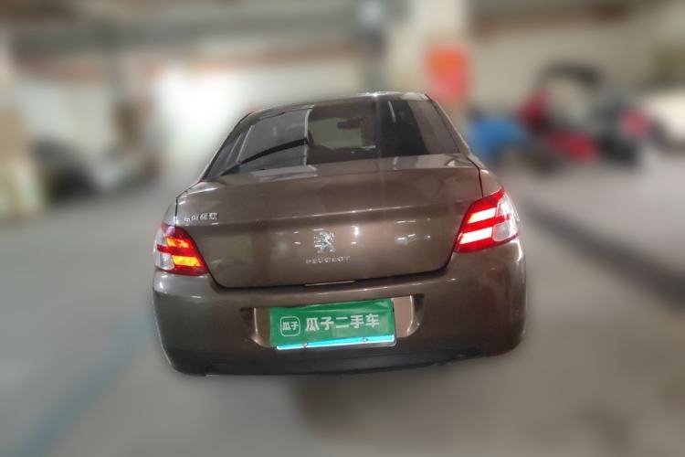 Used Peugeot 301 2014 1.6L Automatic Luxury Edition Rear