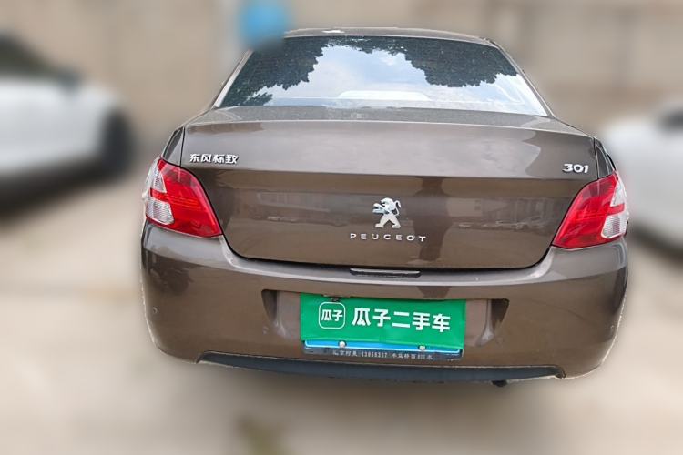 Used Peugeot 301 2014 1.6L Automatic Luxury Edition Rear