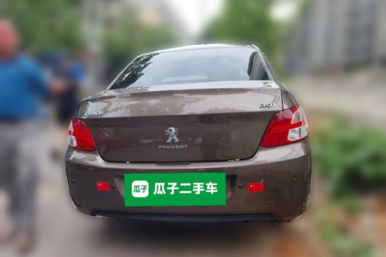 Used Peugeot 301 2014 1.6L Manual Comfort Edition CNG Rear
