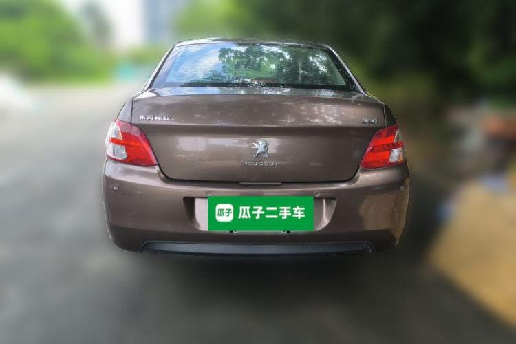 Used Peugeot 301 2014 1.6L Automatic Comfort Edition Rear