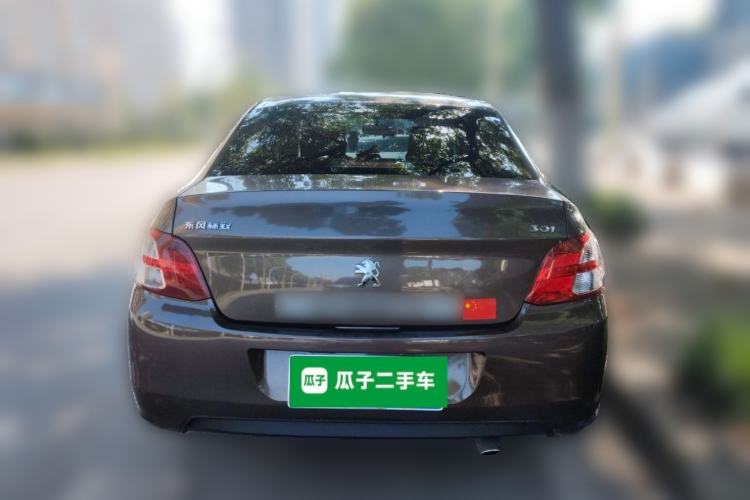 Used Peugeot 301 2014 1.6L Automatic Comfort Edition Rear