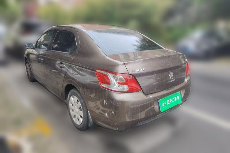Used Peugeot 301 2014 1.6L Automatic Comfort Edition Rear Left 45 Deg