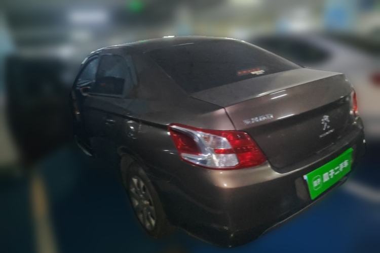Used Peugeot 301 2014 1.6L Automatic Comfort Edition Rear Left 45 Deg