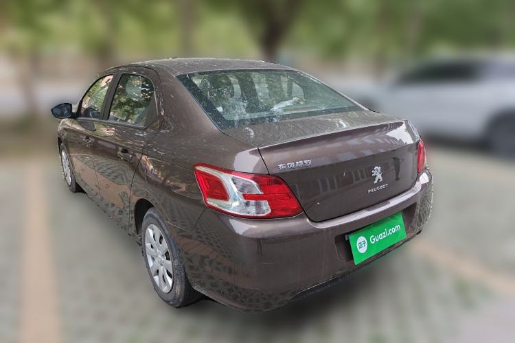 Used Peugeot 301 2014 1.6L Manual Comfort Edition Rear Left 45 Deg