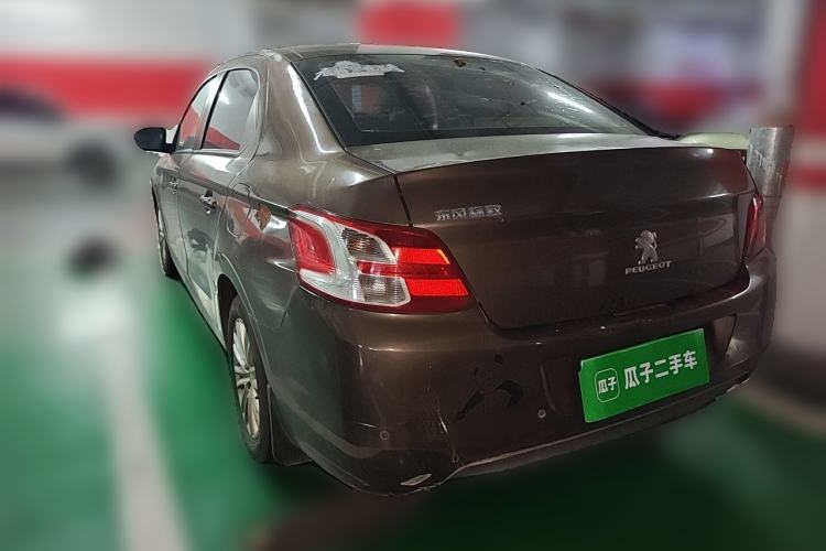 Used Peugeot 301 2014 1.6L Manual Luxury Edition Rear Left 45 Deg
