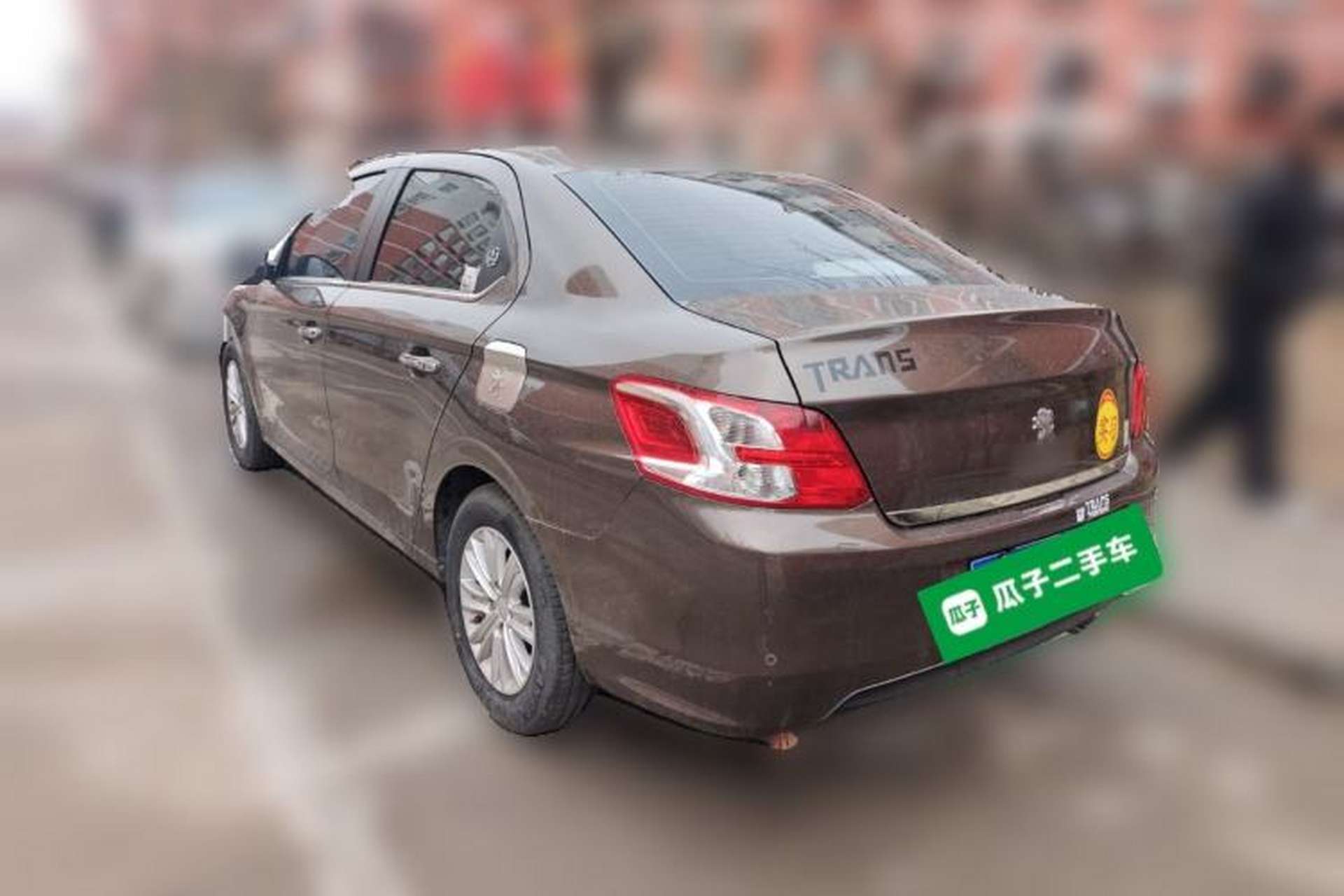 Used Peugeot 301 2014 1.6L Manual Luxury Edition Rear Left 45 Deg