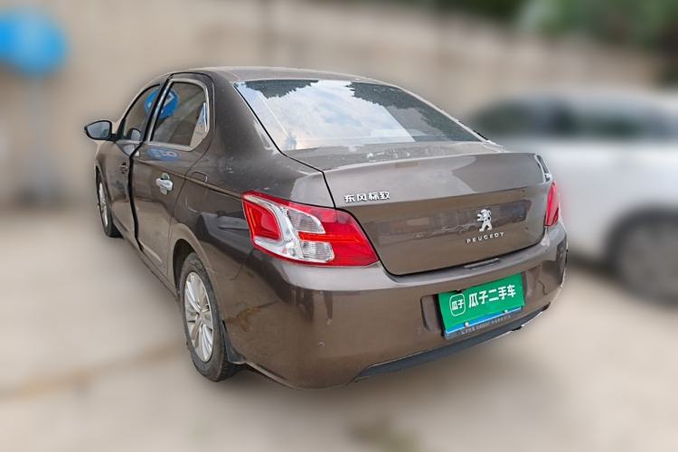 Used Peugeot 301 2014 1.6L Automatic Luxury Edition Rear Left 45 Deg