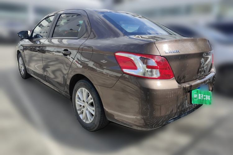 Used Peugeot 301 2014 1.6L Manual Luxury Edition Rear Left 45 Deg