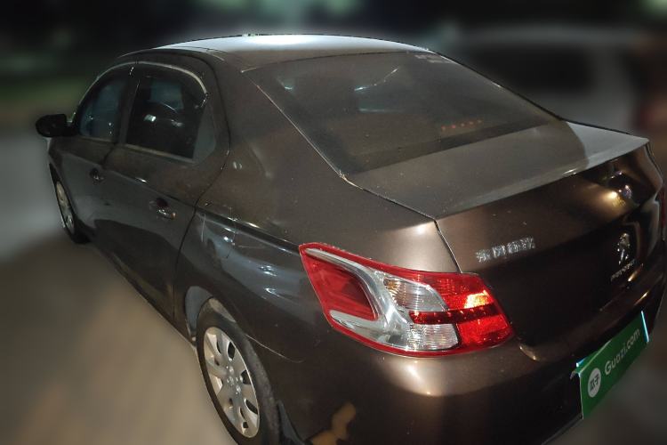 Used Peugeot 301 2014 1.6L Automatic Comfort Edition Rear Left 45 Deg