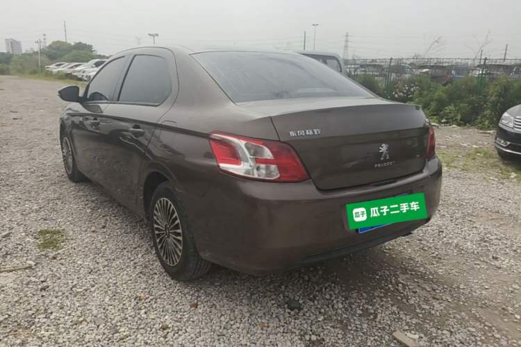 Used Peugeot 301 2014 1.6L Manual Comfort Edition Rear Left 45 Deg
