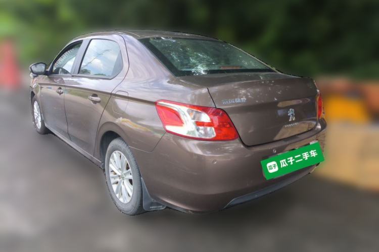 Used Peugeot 301 2014 1.6L Automatic Comfort Edition Rear Left 45 Deg