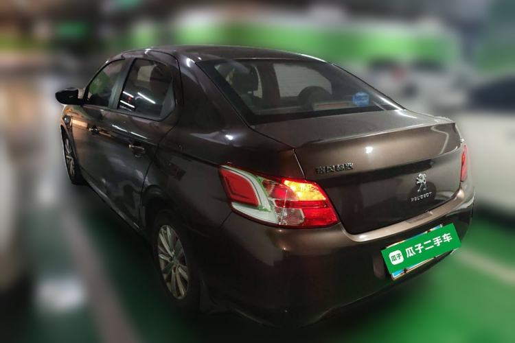 Used Peugeot 301 2014 1.6L Manual Luxury Edition Rear Left 45 Deg