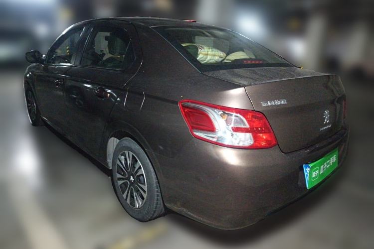 Used Peugeot 301 2014 1.6L Automatic Comfort Edition Rear Left 45 Deg