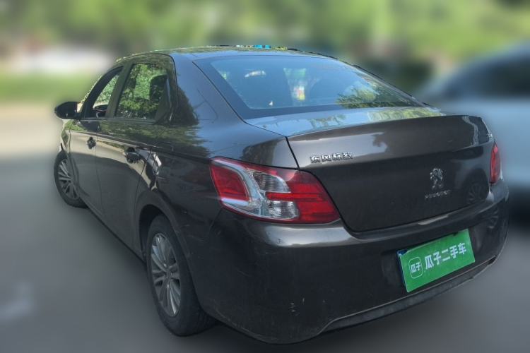 Used Peugeot 301 2014 1.6L Automatic Comfort Edition Rear Left 45 Deg