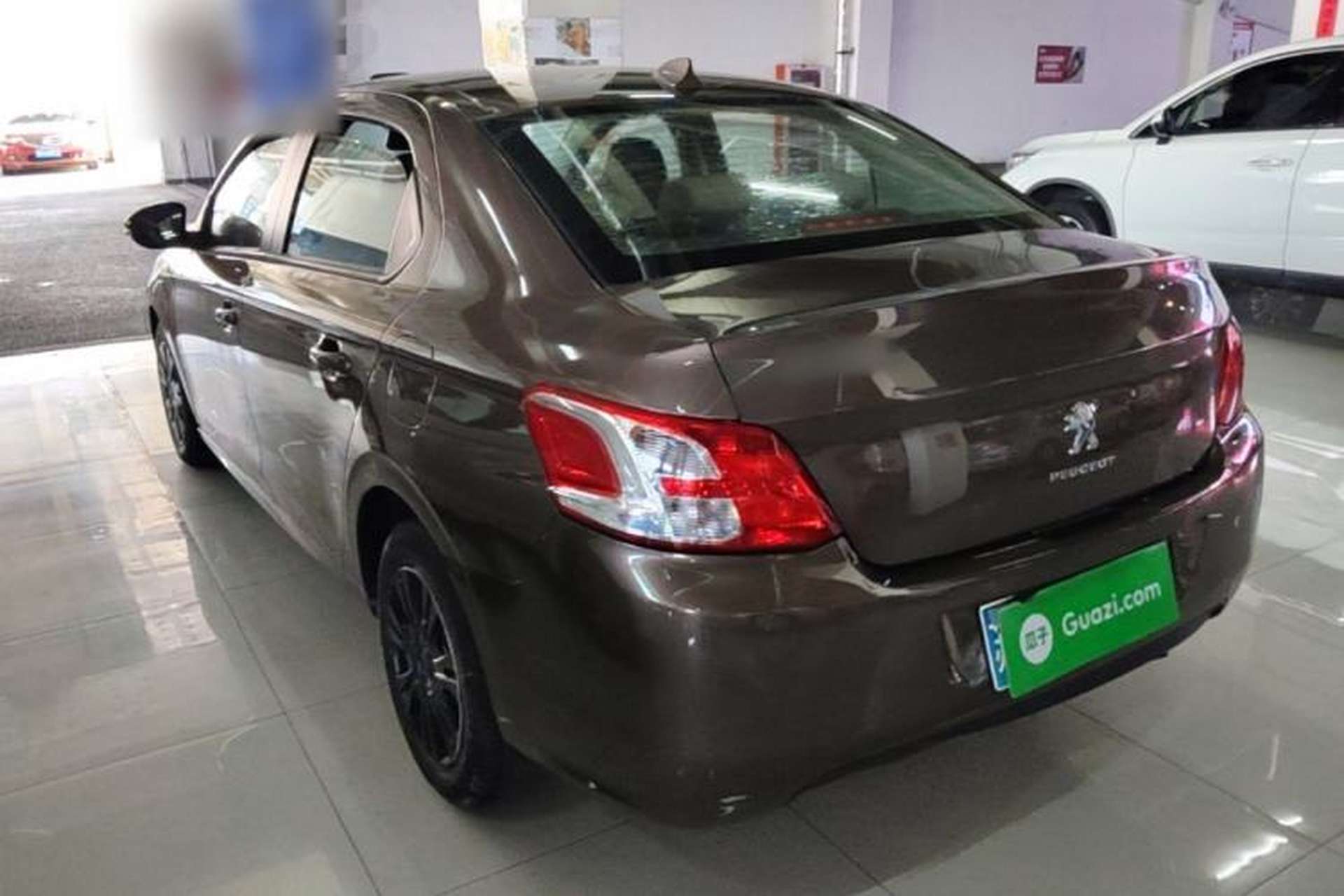Used Peugeot 301 2014 1.6L Automatic Comfort Edition Rear Left 45 Deg