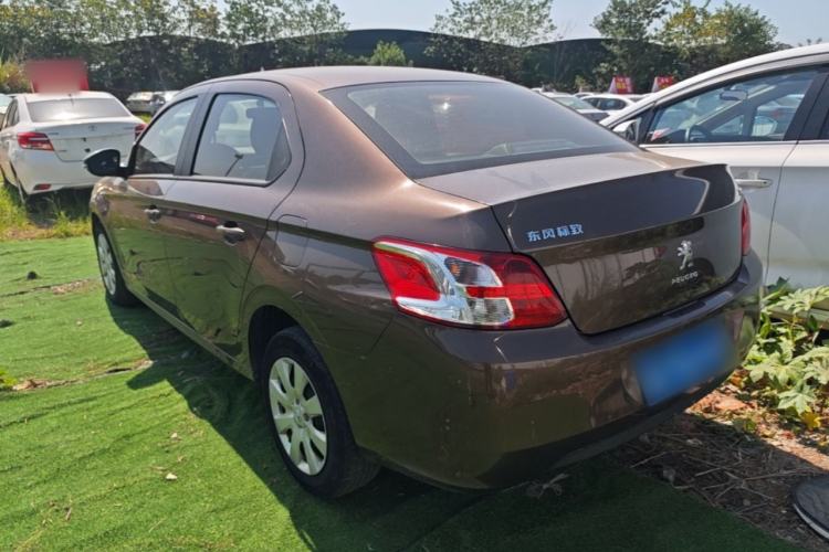 Used Peugeot 301 2014 1.6L Manual Comfort Edition Rear Left 45 Deg