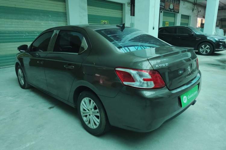Used Peugeot 301 2014 1.6L Automatic Comfort Edition Rear Left 45 Deg