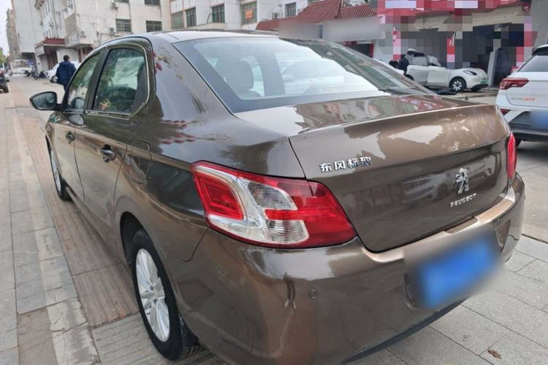 Used Peugeot 301 2014 1.6L Automatic Comfort Edition Rear Left 45 Deg
