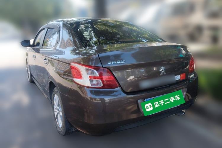Used Peugeot 301 2014 1.6L Automatic Comfort Edition Rear Left 45 Deg