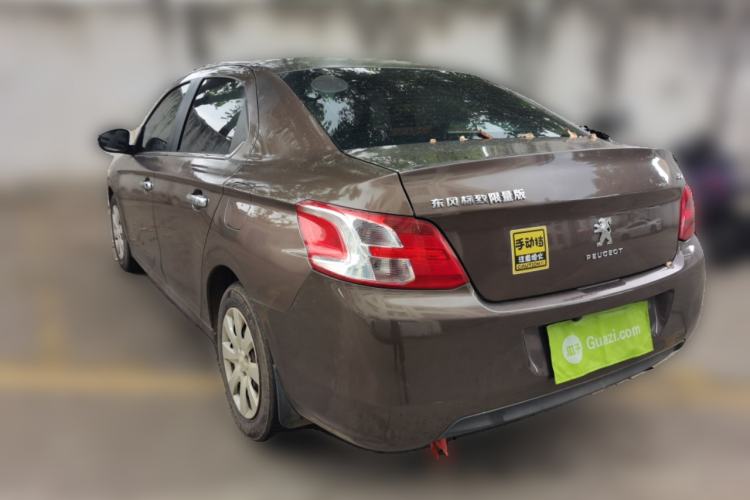 Used Peugeot 301 2014 1.6L Manual Comfort Edition Rear Left 45 Deg