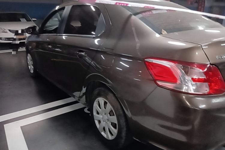 Used Peugeot 301 2014 1.6L Manual Comfort Edition Rear Left 45 Deg