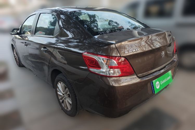 Used Peugeot 301 2014 1.6L Automatic Luxury Edition Rear Left 45 Deg
