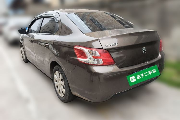 Used Peugeot 301 2014 1.6L Automatic Comfort Edition Rear Left 45 Deg