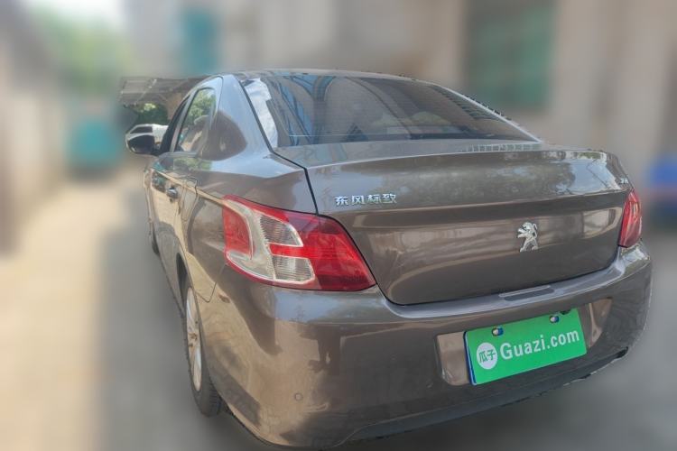 Used Peugeot 301 2014 1.6L Automatic Luxury Edition Rear Left 45 Deg