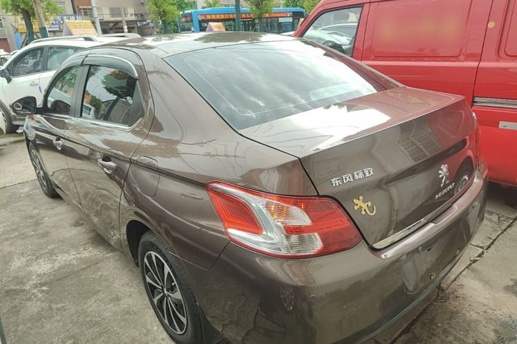 Used Peugeot 301 2014 1.6L Automatic Comfort Edition Rear Left 45 Deg