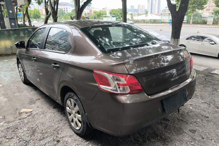 Used Peugeot 301 2014 1.6L Manual Comfort Edition Rear Left 45 Deg
