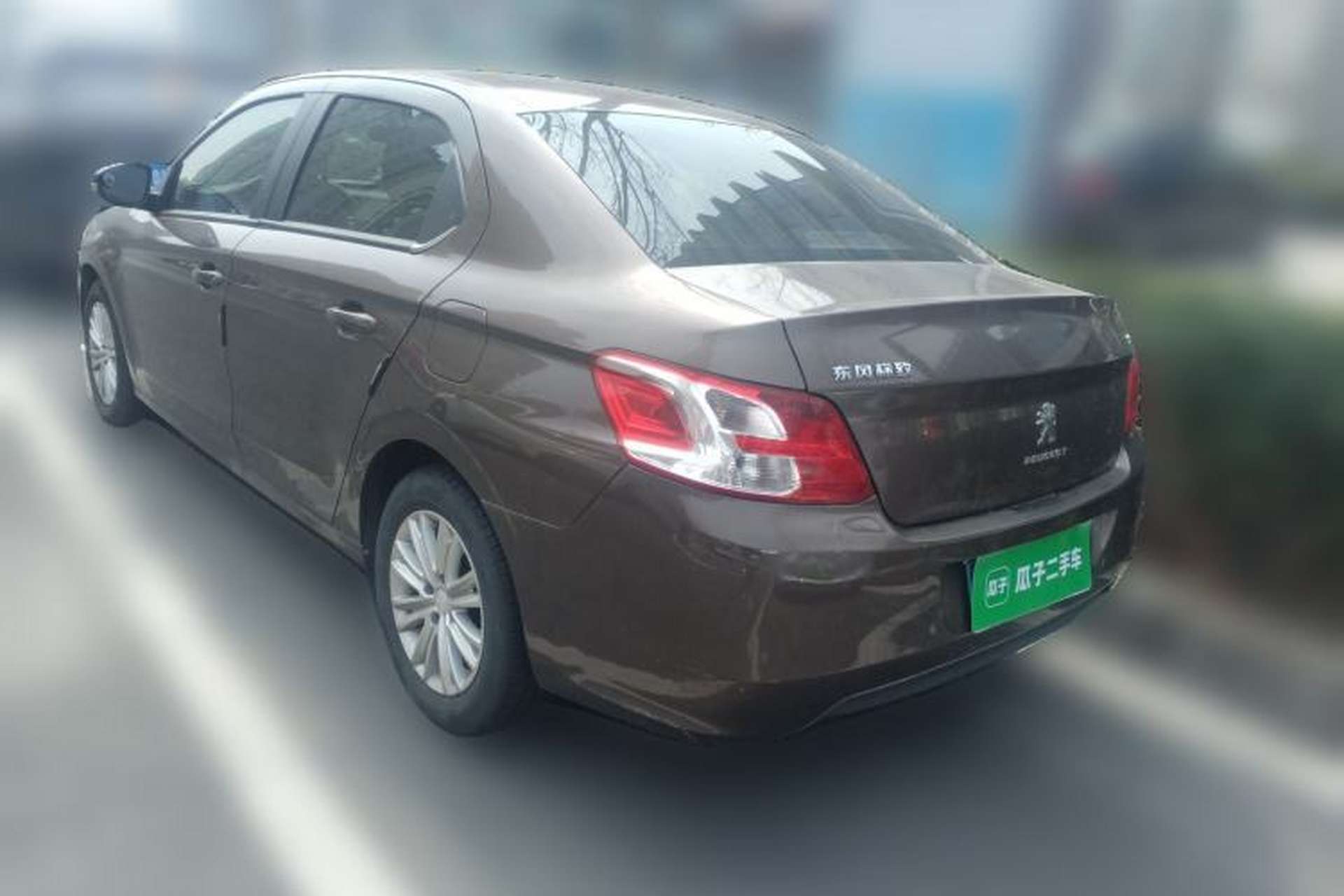 Used Peugeot 301 2014 1.6L Manual Luxury Edition Rear Left 45 Deg