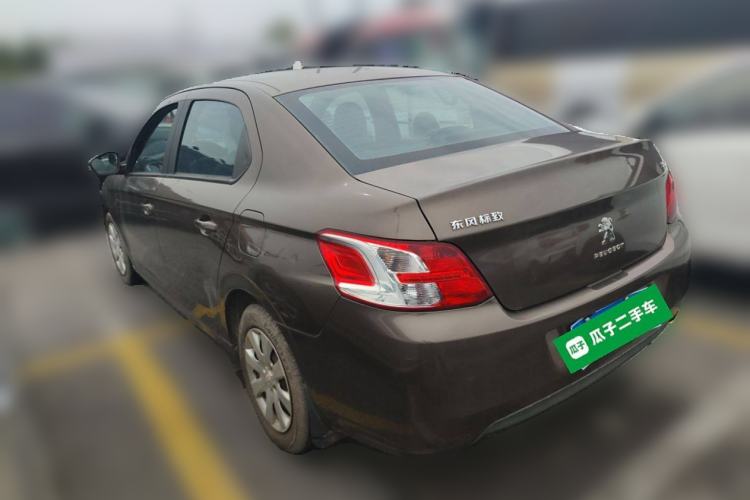 Used Peugeot 301 2014 1.6L Automatic Comfort Edition Rear Left 45 Deg