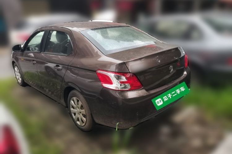 Used Peugeot 301 2014 1.6L Automatic Comfort Edition Rear Left 45 Deg
