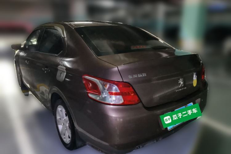 Used Peugeot 301 2014 1.6L Automatic Prestige Edition Rear Left 45 Deg