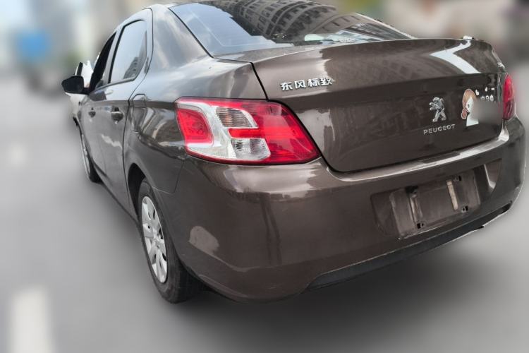 Used Peugeot 301 2014 1.6L Manual Comfort Edition Rear Left 45 Deg