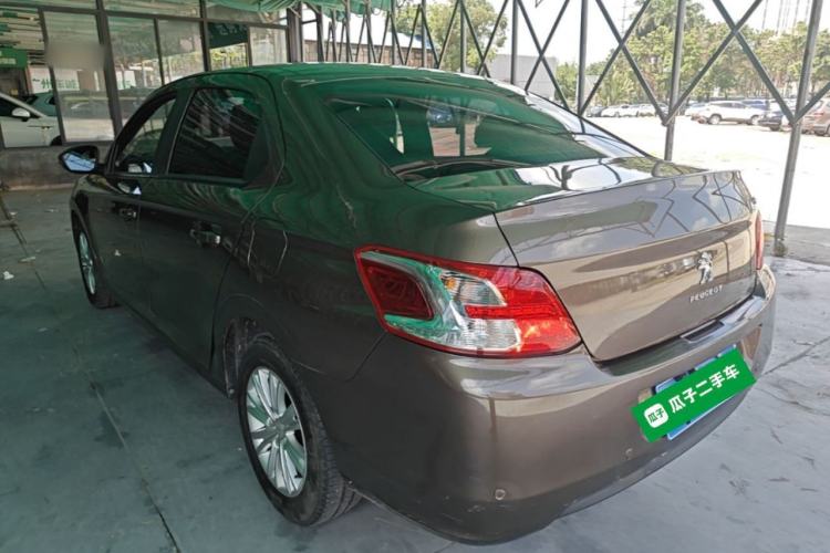 Used Peugeot 301 2014 1.6L Automatic Comfort Edition Rear Left 45 Deg
