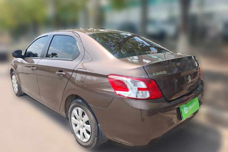 Used Peugeot 301 2014 1.6L Manual Comfort Edition Rear Left 45 Deg