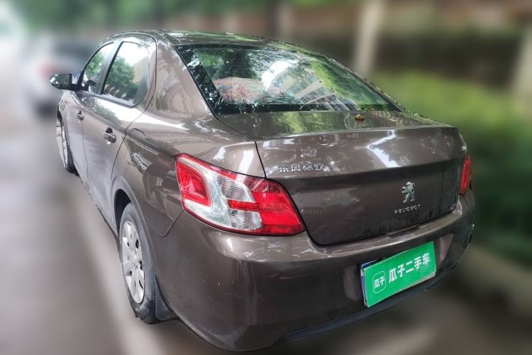 Used Peugeot 301 2014 1.6L Manual Comfort Edition Rear Left 45 Deg