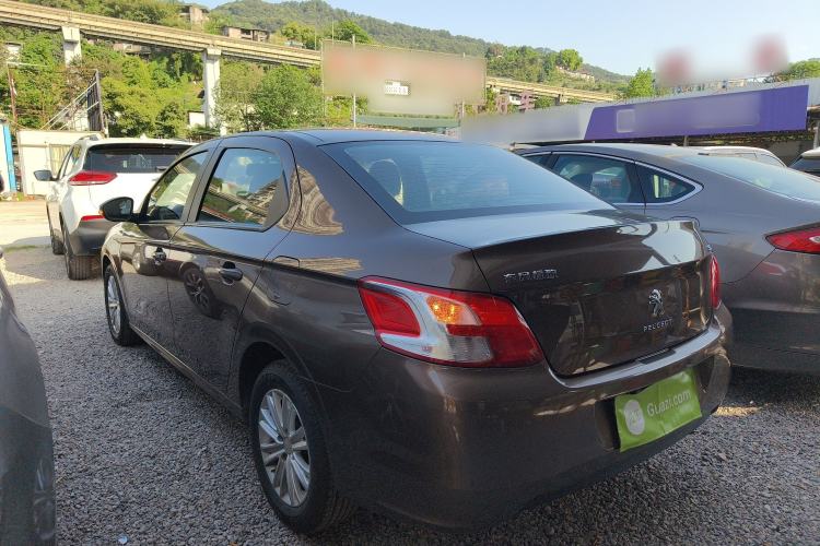 Used Peugeot 301 2014 1.6L Manual Comfort Edition Rear Left 45 Deg