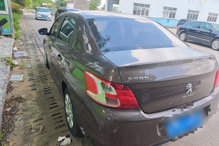 Used Peugeot 301 2014 1.6L Manual Comfort Edition Rear Left 45 Deg