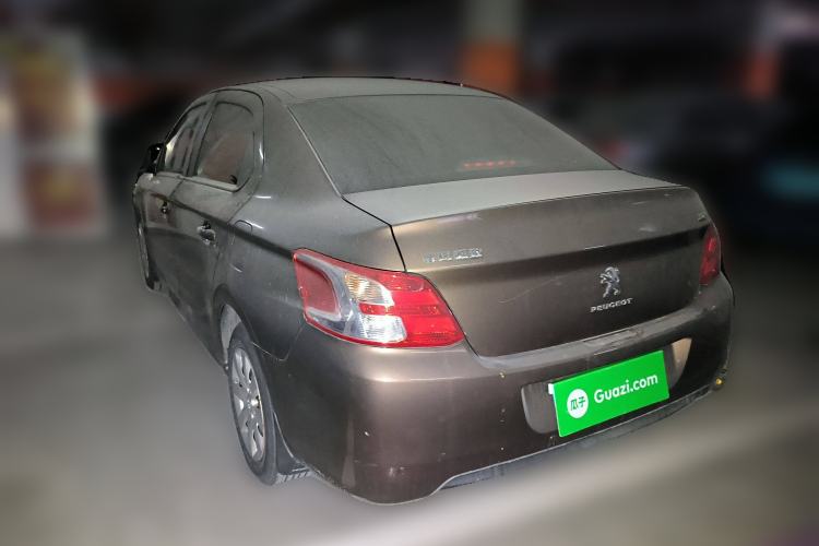Used Peugeot 301 2014 1.6L Automatic Comfort Edition Rear Left 45 Deg