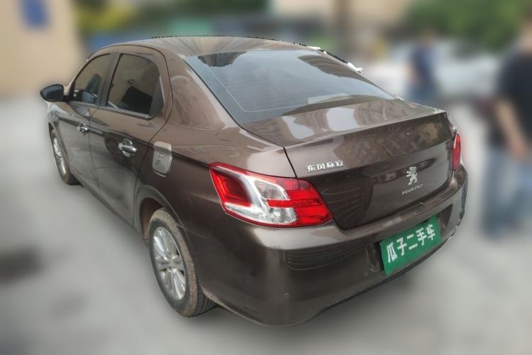 Used Peugeot 301 2014 1.6L Manual Luxury Edition Rear Left 45 Deg