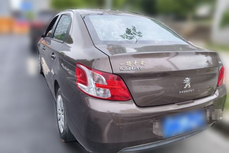 Used Peugeot 301 2014 1.6L Manual Comfort Edition Rear Left 45 Deg