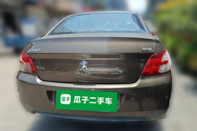 Used Peugeot 301 2014 1.6L Automatic Comfort Edition Rear
